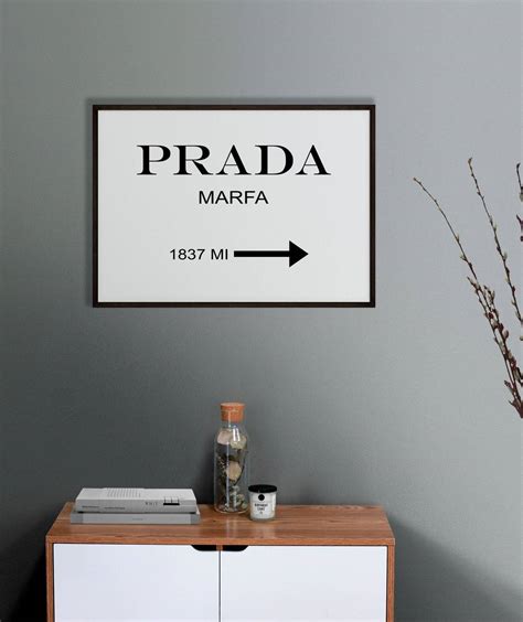 prada print art.